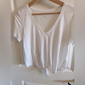 Lululemon V-Neck front tie T-Shirt
